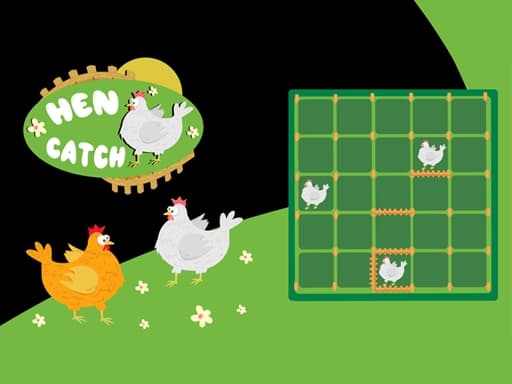 Hen Hunter: Lines & Dots Puzzle