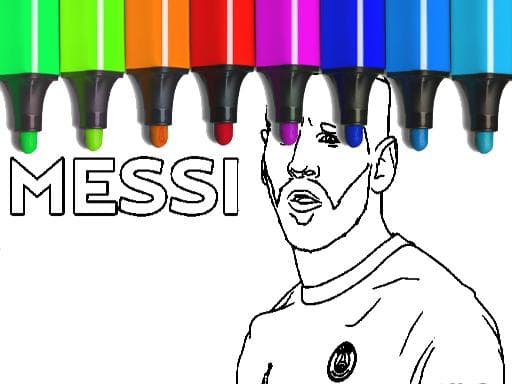 Messi Art: Color & Create