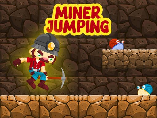Underground Miner Adventure: Leap and Collect