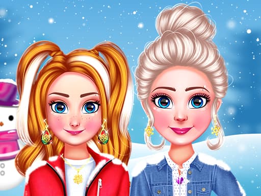 Winter Fashion Adventure with Disney Princesses