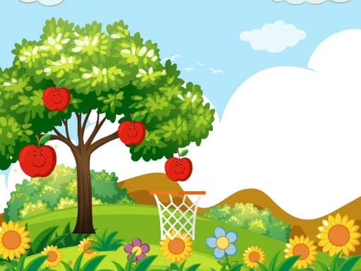 Fruit Hoop Challenge: Puzzle & Basketball Fun