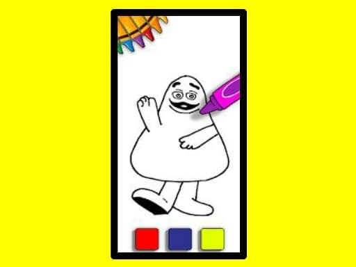 Colorful Adventures with Grimace