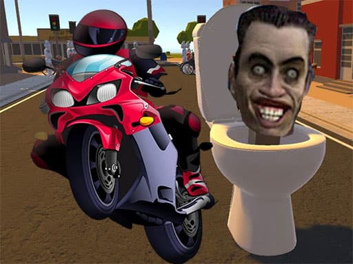 Skibidi Toilet Moto Bike: Thrilling Races