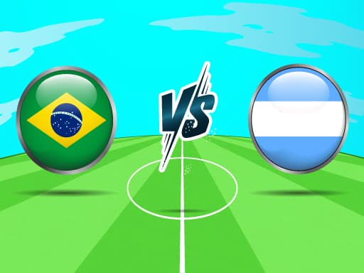 Brazil vs Argentina: Head Soccer Showdown