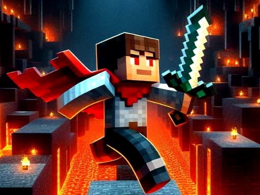 Mineblock Obby: Blocky Parkour Challenge