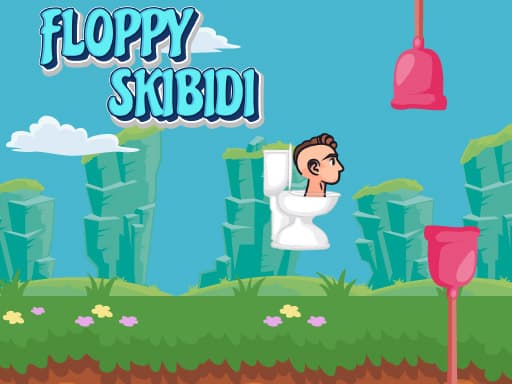 Soar Through Pipes with Floppy Skibidi