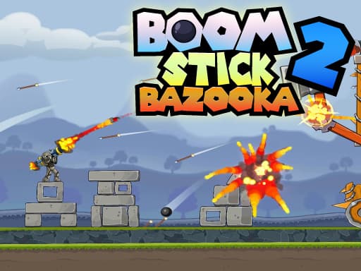 Bazooka Blast: Stickman Puzzle Challenge