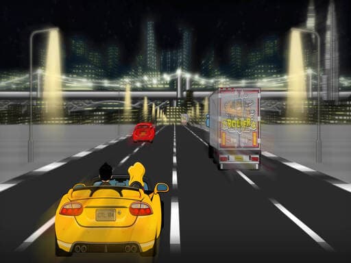 Urban Speed Rush: Fast Car Racing