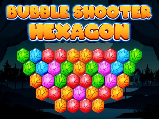 Hexagon Bubble Pop: Colorful Challenge