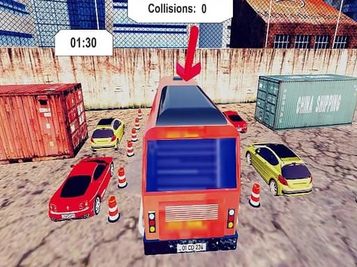 Master Bus Parking: Precision Driving Challenge