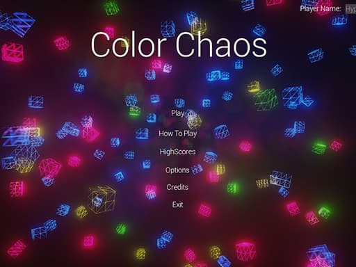 Colorful Chaos: Reflex Challenge