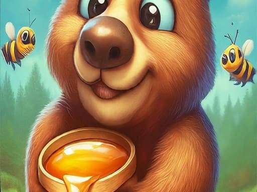 Honey Drop Challenge: Bee Bear Adventure