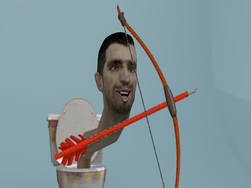 Plunger Bow Defense: Skibidi Toilet Archer