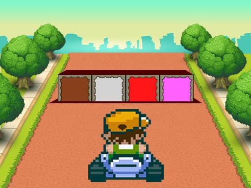 Color Rush: Kart Stroop Challenge