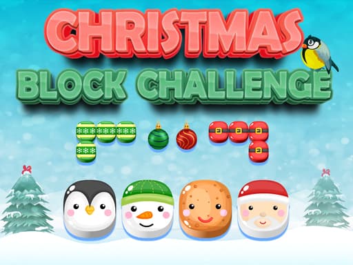 Festive Puzzle: Christmas Block Challenge