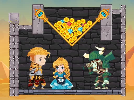 Hero Rescue: Solve Puzzles, Save the Princess