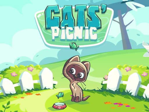 Cat Picnic: Match 3 Puzzle Fun