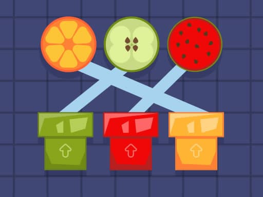 Juice Path Puzzle: Fruits System