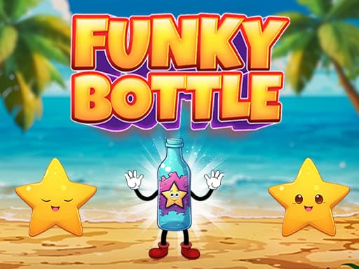 Funky Bottle: Precision Jump Challenge