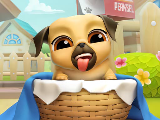 Groom Your Cute Pug: Louie's 3D Adventure