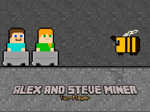 Alex and Steve: Cooperative Cave Escape