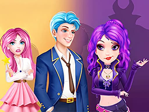 Enchanting Makeover: Magic High School Queen