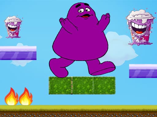 Grimace World: Jump & Collect Shakes