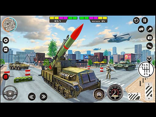 Defend Base: Rocket Missile Strike