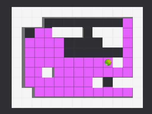 Colorful Maze Challenge: Strategic Puzzle Fun