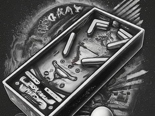 Classic Arcade Pinball: Black & White Challenge