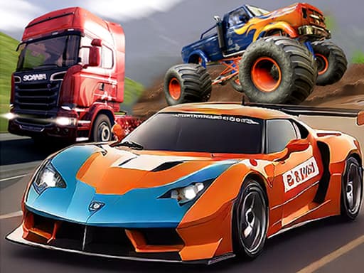 Thrill-Ride Island: Race and Explore