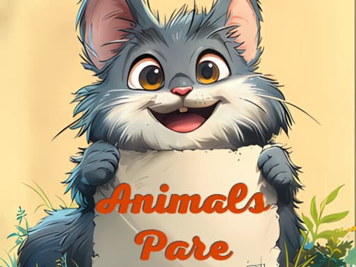 Cute Animals Memory Match