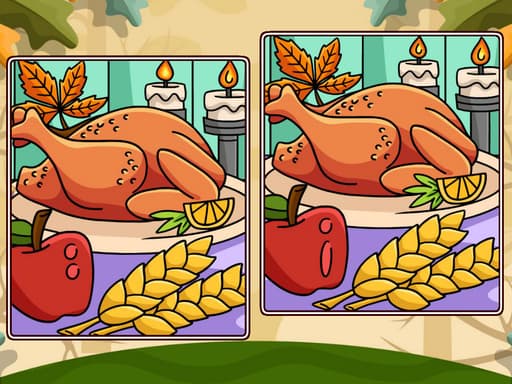 Thanksgiving Difference Hunt: Feast Your Eyes