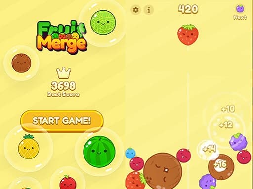 Fruit Merge Mania: Watermelon 2048