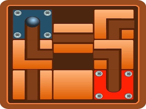 Navigate the Maze: Roll Ball Puzzle