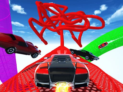 Thrilling Stunt Driving: Master Gravity-Defying Tracks