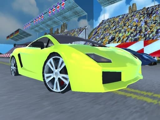 Stunt Racing Thrills: Gravity-Defying Action