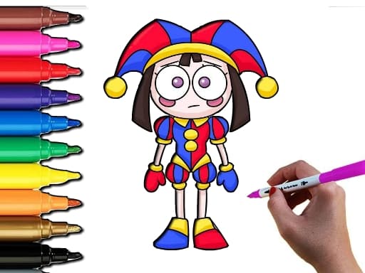Colorful Adventures with Pomni
