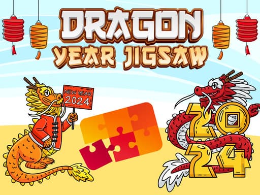 Dragon Year Jigsaw: Festive Puzzles