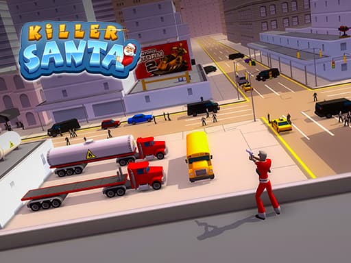 Santa's Deadly Quest: Action-Packed Adventure