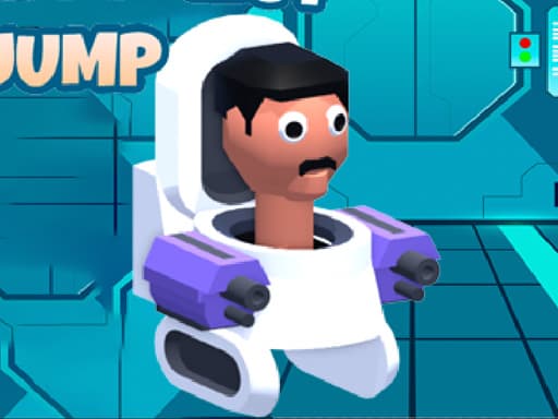 Toilet Tower Jumper: Ascend and Shoot