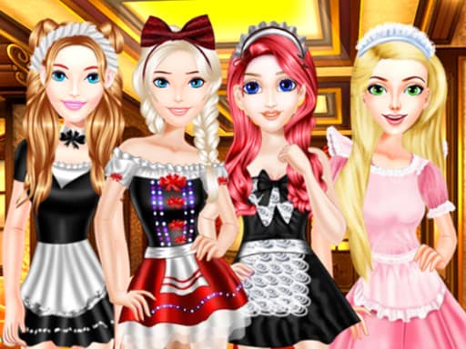 Chic Maid Café: Dress Up & Serve