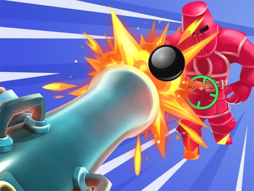 Defend Your Castle: 3D Cannon Strategy