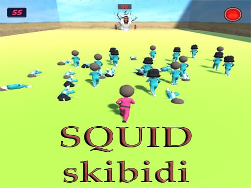 Squid Skibidi: Thrilling Red Light Challenge