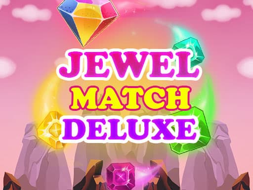 Jewel Match Deluxe: Sparkling Puzzles