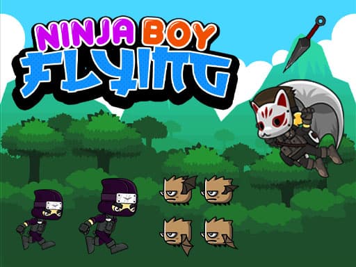 Soar as Ninja Boy: Endless Flying Adventure